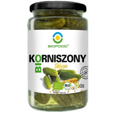 Conserve - Castraveți murați cornișon bio 700g Biofood