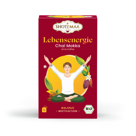 Băuturi - Ceai Balance - Lebensenergie - Chai Moka (fără cafea) Bio 16dz x 2g 32g Shotiimaa