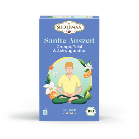 Băuturi - Ceai Balance - Sanfte Auszeit - portocală, tulsi și ashwagandha bio 16dz x 2g 32g Shotimaa