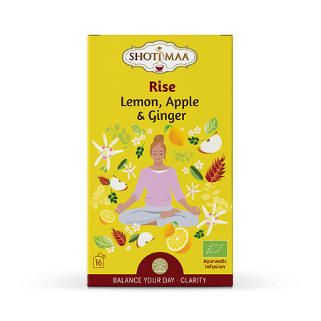Băuturi - Ceai Balance Your Day - Rise - lămâie, mere și ghimbir bio 16dz x 2g 32g Shotimaa
