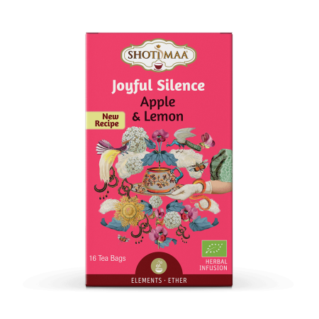 Băuturi - Ceai Elements - Joyful Silence - măr și lămâie bio 16dz x 2g 32g Shotiimaa