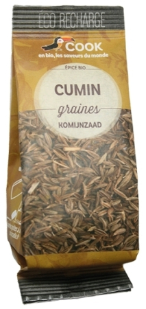 Condimente, Esențe, Întăritor pentru Frișcă - Chimion semințe bio 40g - refill Cook