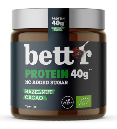 Creme - Crema proteică de alune de pădure și cacao bio 250g Bettr