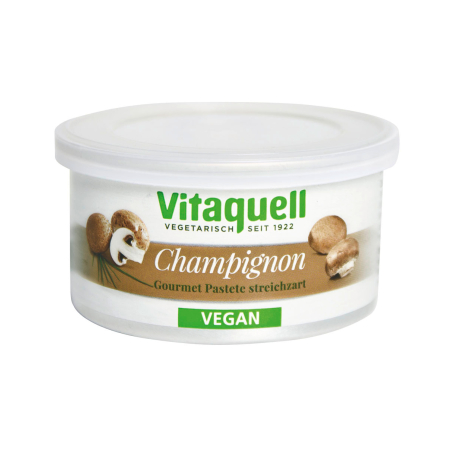 Creme - Cremă tartinabilă cu ciuperci Champignon bio 125g Vitaquell