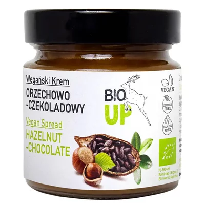 Creme - Crema tartinabilă de ciocolată cu alune de pădure bio 190g Super Fudgio