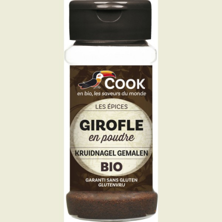 Condimente, Esențe, Întăritor pentru Frișcă - Cuișoare măcinate bio 45g Cook