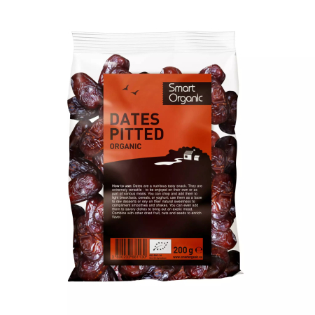 Nuci, Fructe și Legume Uscate - Curmale fără sâmburi bio 200g Smart Organic