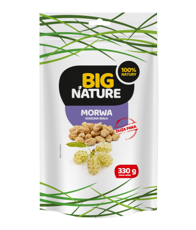 Nuci, Fructe și Legume Uscate - Dude albe deshidratate 330 g Big Nature