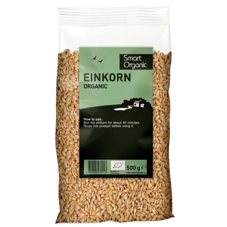 Semințe, Boabe, Cereale - Einkorn bio 500 g Smart Organic