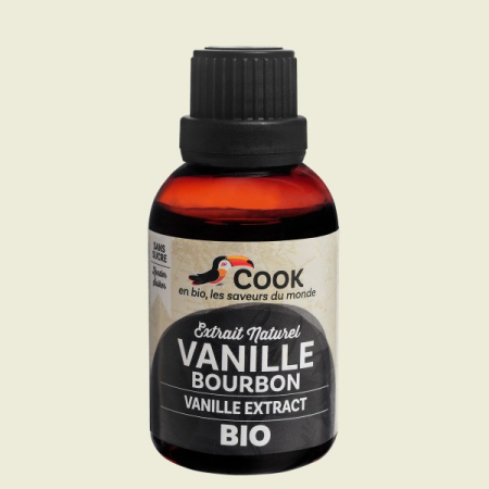 Condimente, Esențe, Întăritor pentru Frișcă - Extract de vanilie Bourbon bio 40 ml Cook