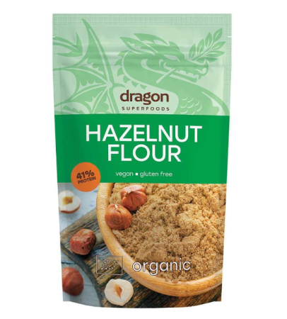Făină, Mixuri, Derivate pentru Copt - Făină de alune bio 200g Dragon Superfoods