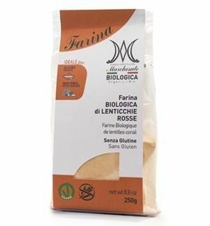 Făină, Mixuri, Derivate pentru Copt - Făină de linte roșie bio 250g Marchesato