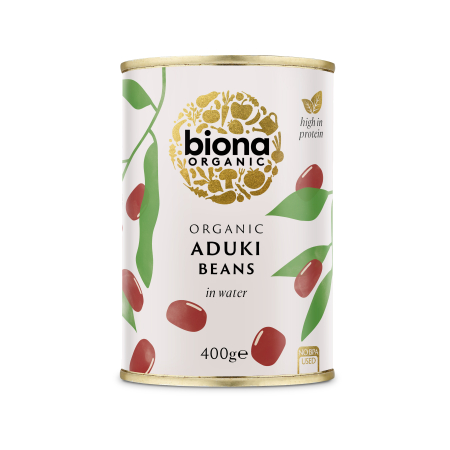 Conserve - Fasole azuki boabe la conservă bio 400g Biona