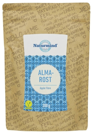 Pulberi și Superalimente - Fibre de mere 200 g Naturmind