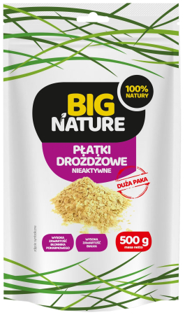 Făină, Mixuri, Derivate pentru Copt - Fulgi de drojdie inactivă 500g Big Nature