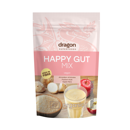 Shake-Uri și Pudre Proteice - Happy Gut Mix Bio 200g Dragon Superfoods