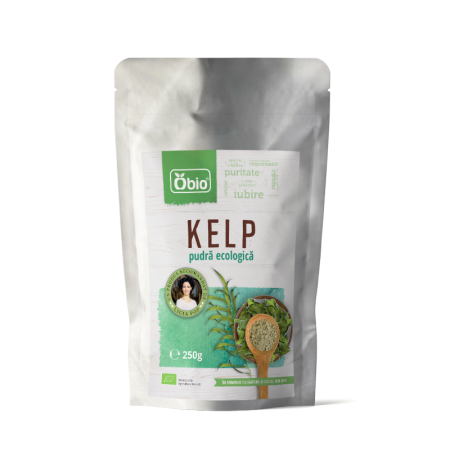 Pulberi și Superalimente - Kelp pudră bio 250g Obio