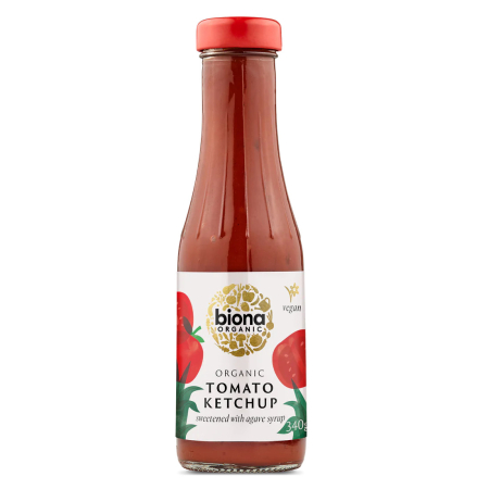 Sosuri, Muștar, Dressing - Ketchup cu sirop de agave bio 340 g Biona