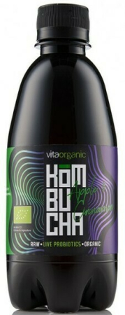 Băuturi, Sucuri, Înlocuitor Cafea, Kombucha - Kombucha cu mere și scorțișoară bio 330 ml Vita Organic