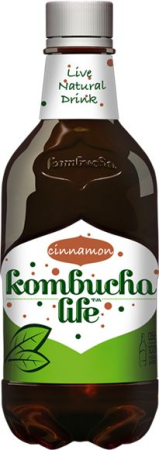 Băuturi, Sucuri, Înlocuitor Cafea, Kombucha - Kombucha cu scorțișoară 500 ml Kombucha Life