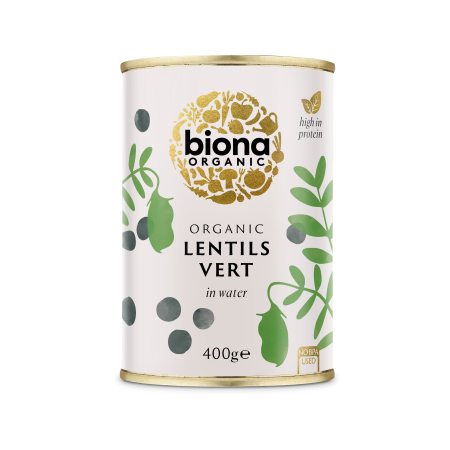 Conserve - Linte verde du Puy la conservă bio 400g Biona