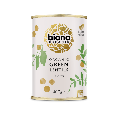 Conserve - Linte verde la conservă bio 400g Biona