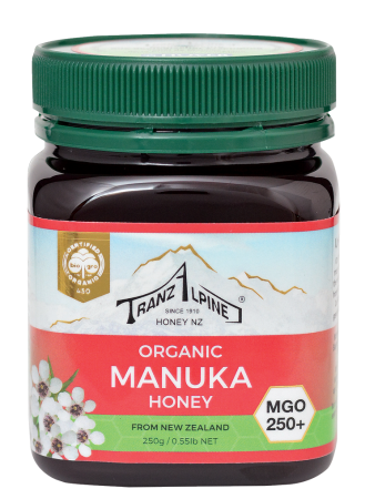 Produse Apicole - Miere de Manuka MGO 250+ bio 250g Tranzalpine