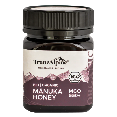 Produse Apicole - Miere de Manuka MGO 550+ bio 250g Tranzalpine