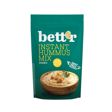 Ready To Eat, Semipreparate, Culturi - Mix pentru hummus instant bio 200 g Bettr