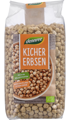 Semințe, Boabe, Cereale - Năut bio 500g Dennree