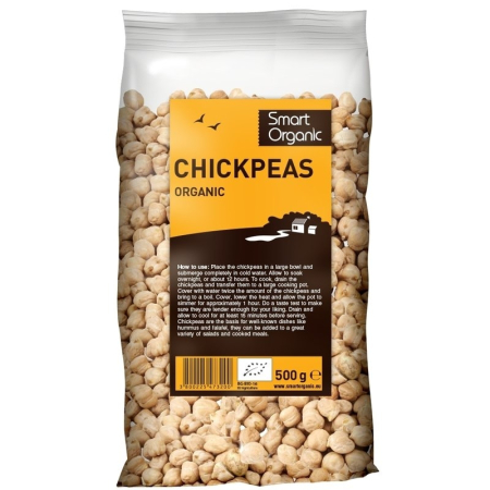 Semințe, Boabe, Cereale - Năut bio 500g Smart Organic