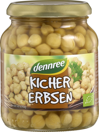 Conserve - Năut la borcan bio 350g Dennree