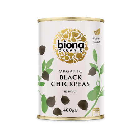 Conserve - Năut negru la conservă bio 400g Biona