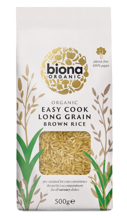 Semințe, Boabe, Cereale - Orez integral bob lung bio 500 g Biona