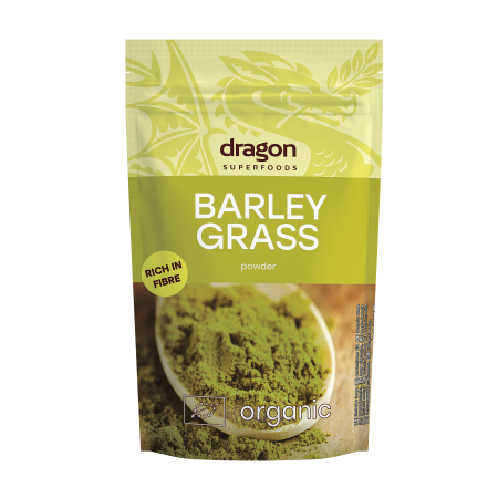 Pulberi și Superalimente - Orz verde pudră bio 150g Dragon Superfoods