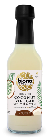 Ulei, Tahini, Oțet - Oțet de cocos nefiltrat bio 250 ml Biona