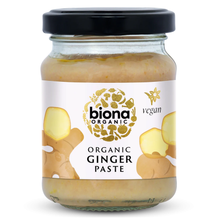 Sosuri, Muștar, Dressing - Pastă de ghimbir bio 130g Biona