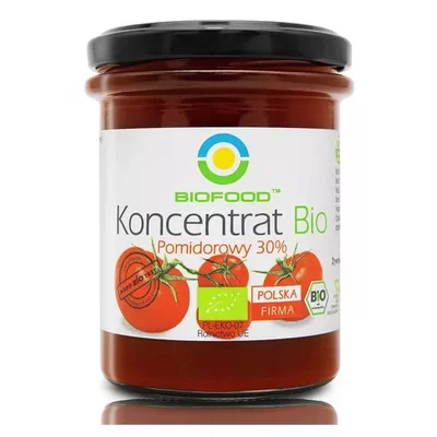 Sosuri, Muștar, Dressing - Pastă de roșii bio 200g Biofood
