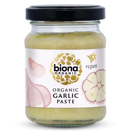 Sosuri, Muștar, Dressing - Pastă de usturoi bio 130g Biona