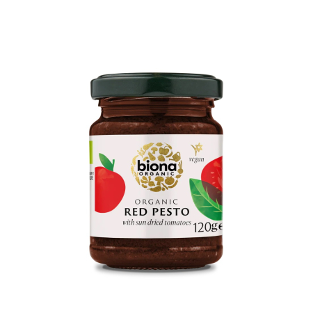 Sosuri, Muștar, Dressing - Pesto roșu bio 120 ml Biona