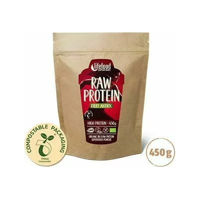 Shake-Uri și Pudre Proteice - Pudră proteică fruit antiox bio 450g Lifefood