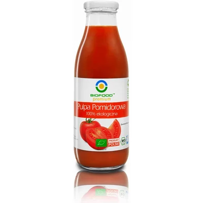 Sosuri, Muștar, Dressing - Pulpă de roșii bio 500 ml Biofood
