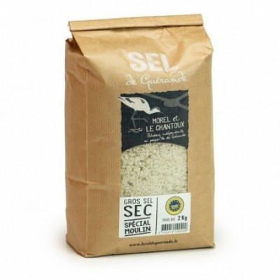Zahăr, Sare, Îndulcitori, Agenți de Îngroșare - Sare de mare grunjoasă 2 KG Morel et Le Chantoux