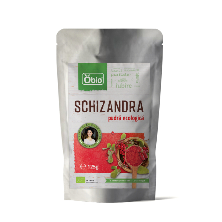 Pulberi și Superalimente - Schizandra pudră bio 125g Obio