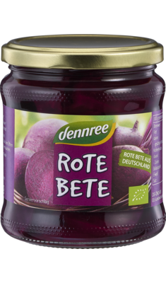 Conserve - Sfeclă roșie bio 330g Dennree