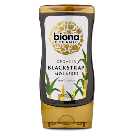 Zahăr, Sare, Îndulcitori, Agenți de Îngroșare - Sirop de melasă blackstrap bio 350g Biona
