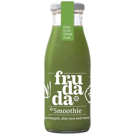 Băuturi - Smoothie cu ananas, aloe vera și mentă 250 ml Frudada