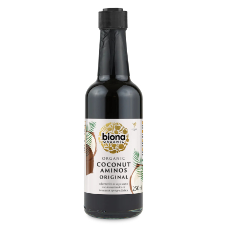 Produse Tradiționale Japoneze - Sos coconut aminos bio 250 ml Biona