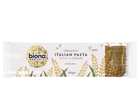 Paste - Spaghete integrale din grâu dur bio 500g Biona