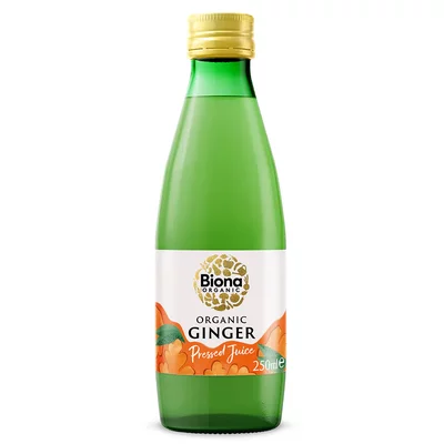 Băuturi, Sucuri, Înlocuitor Cafea, Kombucha - Suc de ghimbir bio 250 ml Biona